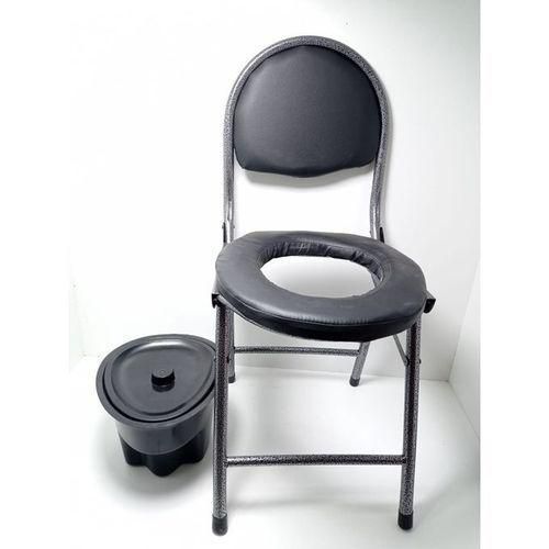 chaise toilette pliable et portable pour les personnes ge