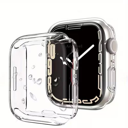Étui de protection en TPU pour Apple Watch 7 45MM - Transparent