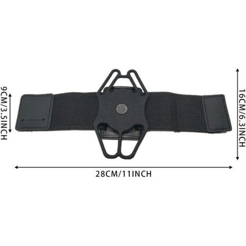 Brassard Sport Universel pour Smartphone Rotatif 360° pour Running, Fitness, Vélo et Randonnée