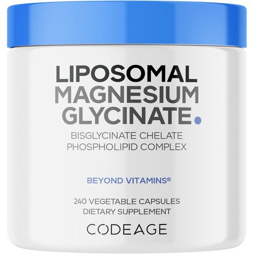 Liposomal Magnesium Glycinate, 240 Vegetable Capsules