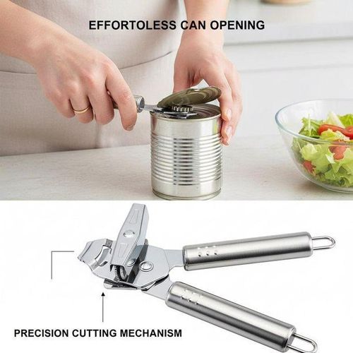 Ouvre-boîte avec coupe précise et sans effort