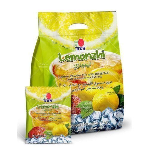 Boisson Lemonzhi (Mélange de Thé avec Extrait de Citron et de Ganoderma)
