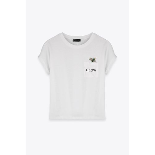 تيشيرت عاجي متوهج