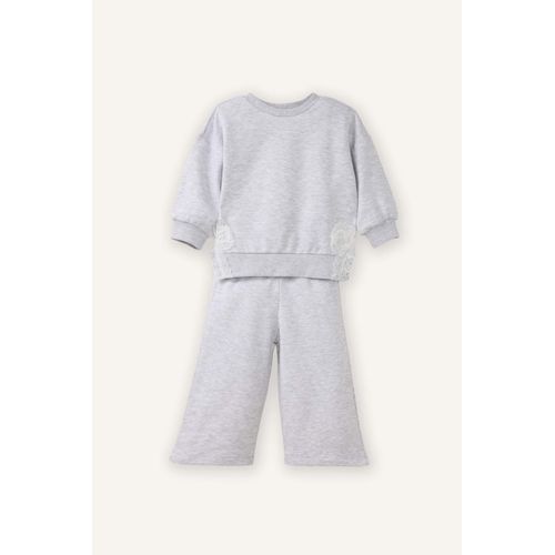 Ensemble Sweatshirt et Jogging pour bb fille