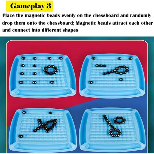 لعبة المغناطيس الزرقاء FunLogic