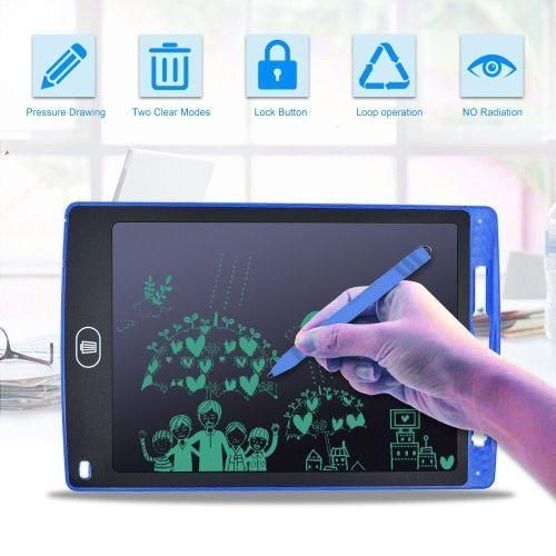 Bloc-Notes Électronique LCD pour Enfant, Planche de Dessin Interactif