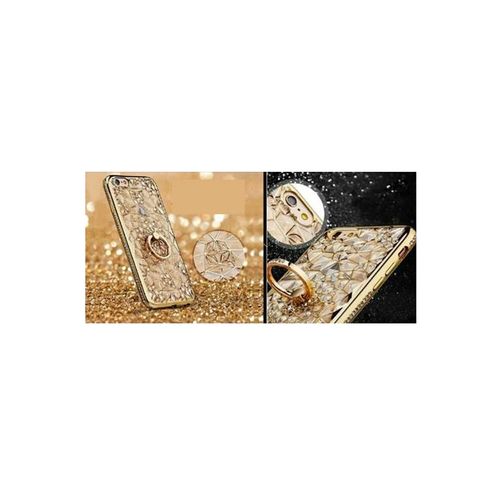 Cover Daimond silicone pour iphone 6/6s - Doré