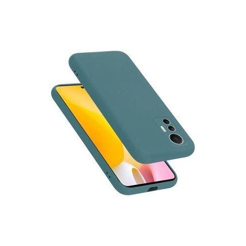 Case Coque Souple Liquid Silicone pour Xiaomi 12 lite Vert– Protection élégante et maniabilité
