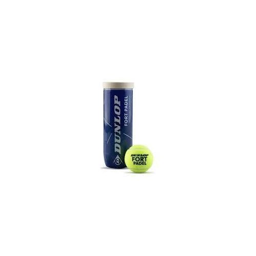 Tube de Balles de Padel Dunlop Fort Padel (Boîte de 3 Balles)