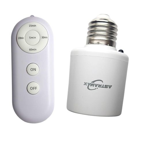 Télécommande douille E27, 433.92Mhz, portée 10m.