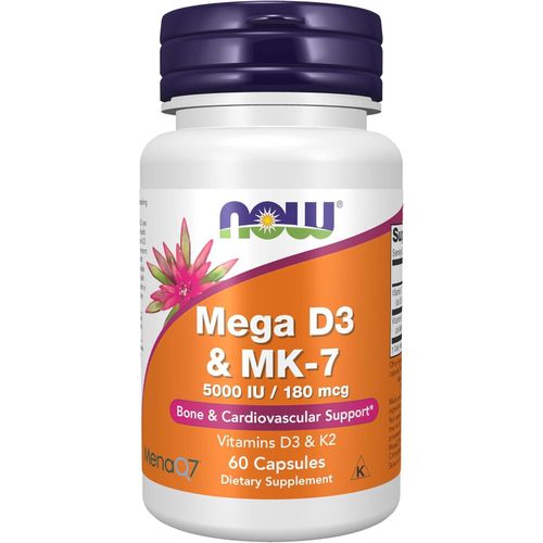 Pack de 2 Meg D3 & MK-7 D3 5000 UI + K2 MK-7 180 mcg – 90 Capsules x 2