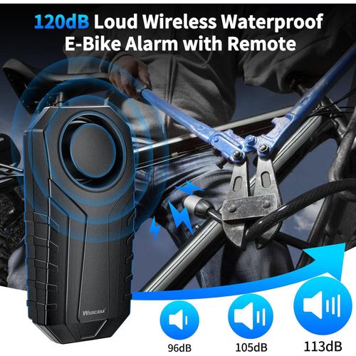 Protection Antivol 113dB avec Télécommande pour Deux-Roues