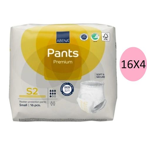 سراويل داخلية ماصة Pants Premium S2 (16 وحدة × 4)