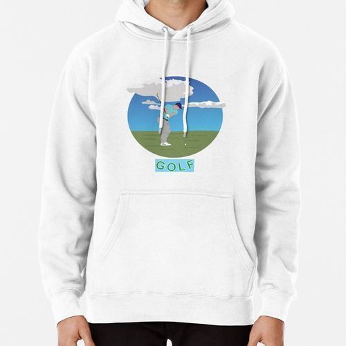 Golfer during a match Pullover Hoodie Sweats Capuche Hoodie