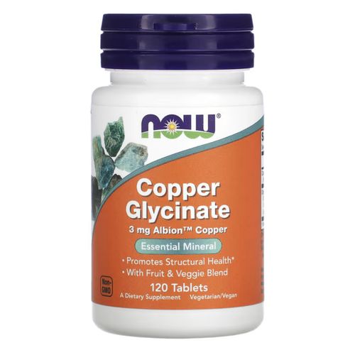 Copper Glycinate Cuivre 3 mg - 120 Tablets