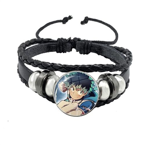 Bracelet En Cuir My Heros Academia Style 3 Anime, Manga, Cosplay