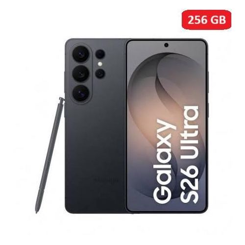 Smartphone Galaxy S26 Ultra, Android , 256GB, Privacy Display, Galaxy AI, AI Camera, Super Fast Charging 3.0, Durable Battery, 2026, Black