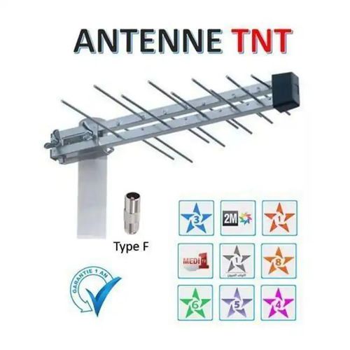 Antenne TV TNT UHF - Réception Haute Définition