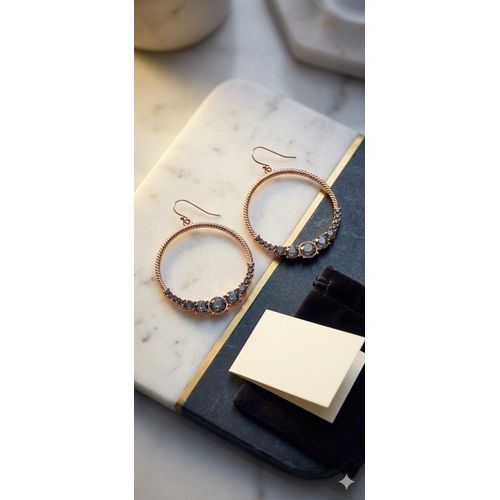 Boucles d'oreiller crystaliz