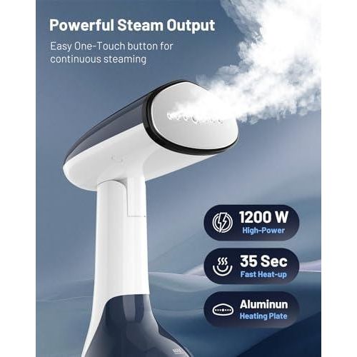 Des vêtements sans plis en un seul geste grâce à ce steamer de qualité