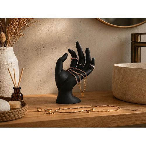 Support de bijoux en forme de main