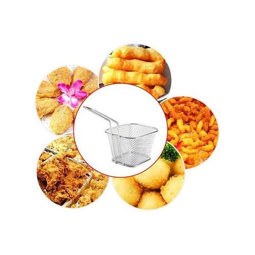 مصفاة ومقلاة صغيرة سلة بطاطس شبكية سلات بطاطس مقلية صغيرة