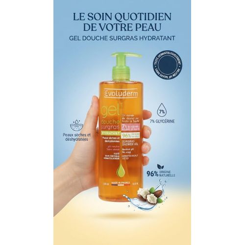 Gel Douche Surgras Hydratant (500 ml)