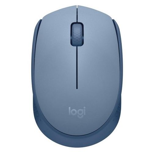 M171 Souris Sans Fil pour PC, Mac, Ordinateur portable, 2,4 GHz avec Mini-récepteur USB, Suivi Optique, Autonomie de Piles de 12 mois, Ambidextre - Gris