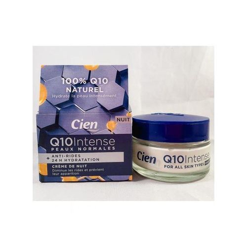 Crème de Nuit Anti-Rides Q10