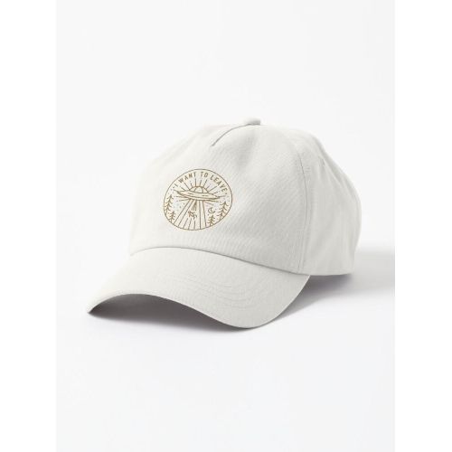 casquette personnalise Je veux partir - Poche casquette blanc unique