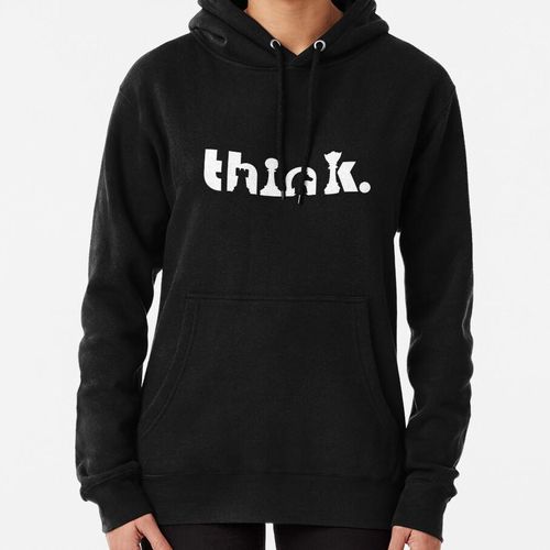 penser aux échecs sweat a capuche