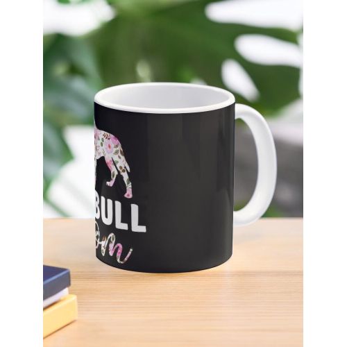 Pitbull Dog Mom Mug classique