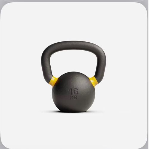 Kettlebell 16 kg Fitness – Parfaite pour Musculation à Domicile et Brûle Graisse