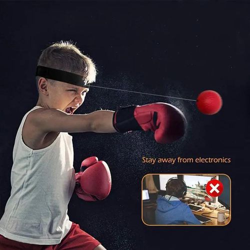 balle de vitesse de boxe et reflexe