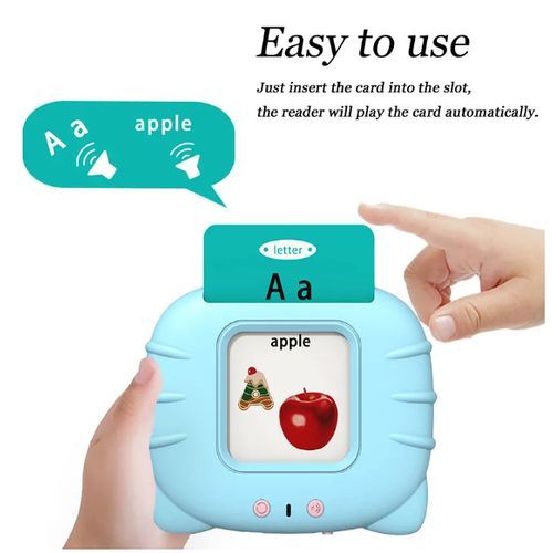 2x Cartes flash éducatives pour apprendre l'anglais, Jouet éducatif, Livre audio électronique