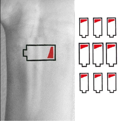 Tatouage Temporaire homme Femme (9 tatouages)