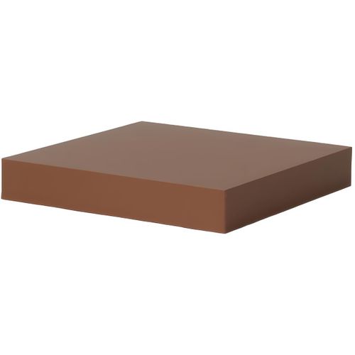 Étagère Murale - Terre Cuite - Décoration et Rangement - Marron 23 X 23,5 X 3,8 Cm