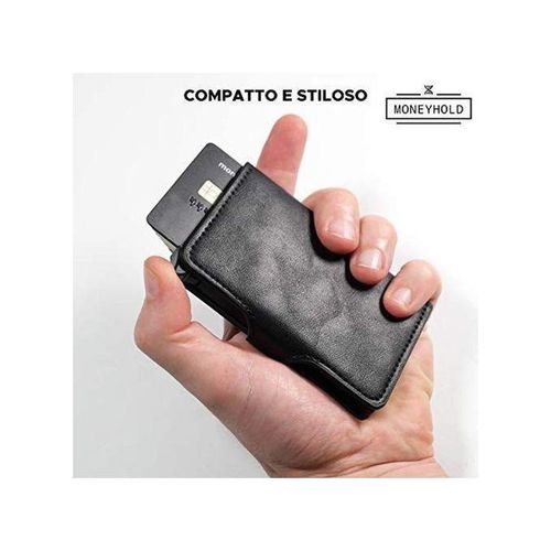 Porte-Carte Bancaire + Porte monnaie Noire - pochette cartes