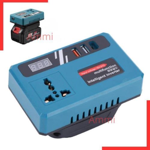 Onduleur Convertisseur Intelligent Portable avec batterie au Lithium 128V avec 3 Ports USB