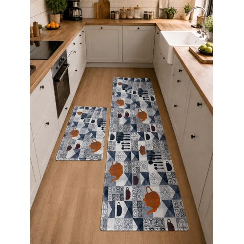 Tapis silicone cuisine 2 pièces 200/60 cm et 80/60