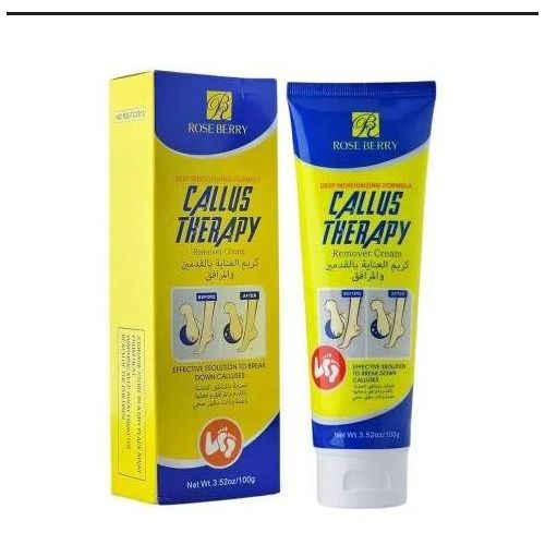 Crème anti-callosités des pieds et talons, 100g