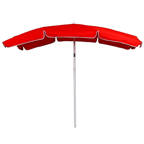 Parasol De Plage Rouge 2m