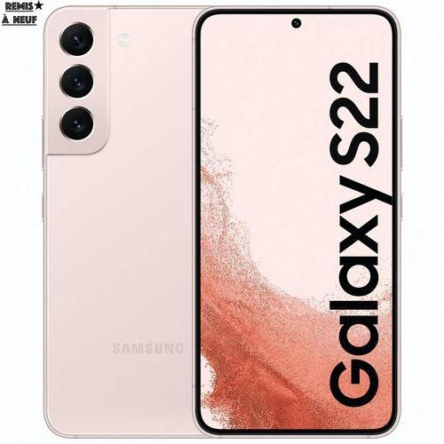 Galaxy S22 Pink 6.1" 8Go 256Go Dual Sim - Remis à Neuf