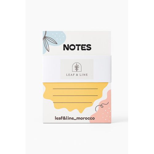 Bloc-notes A6 – 100 pages – Design mignon