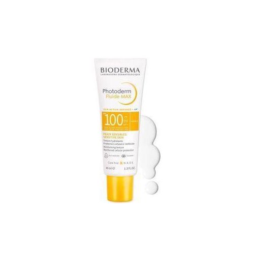 Crème Solaire photoderm fluide max SPF 100 100 ecran Invisible - Peau sensibles - 40 40 ml