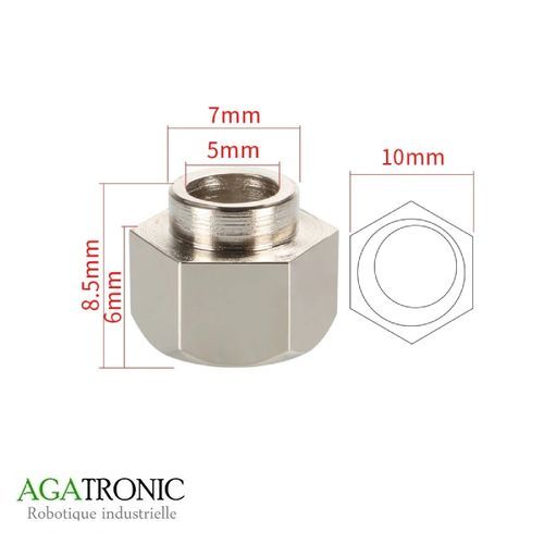 Ecrou 5mm Excentric Nut 5x10x6