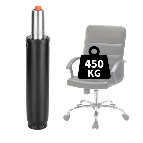 Vérin à gaz noir pour chaise de bureau