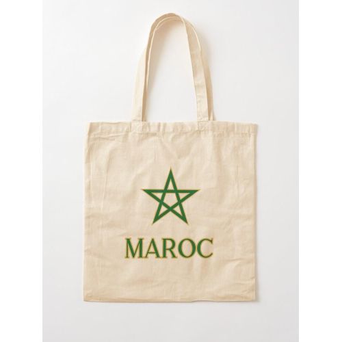 Tote Bag - Cotton Tissu Canvas Maroc Or 2 Sacs à main Personnalisé