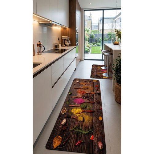 ensemble 2x tapis de sol antidérapant 120x40cm+60x40