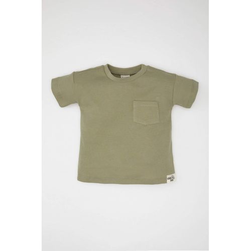 T-Shirt à Manches Courtes et Col Rond pour Bébé Garçon